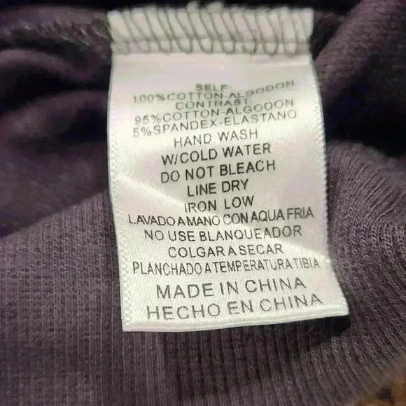 Women's Listicle Comfy Charcoal Sweatshirt Size L - Picture 8 of 8